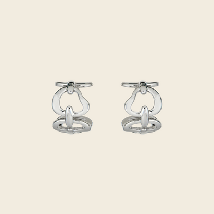 Pourquoi Eternity Hoops Silver