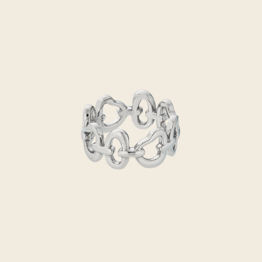 Pourquoi Eternity Ring Silver